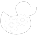 A robotic duck here to do your bidding.